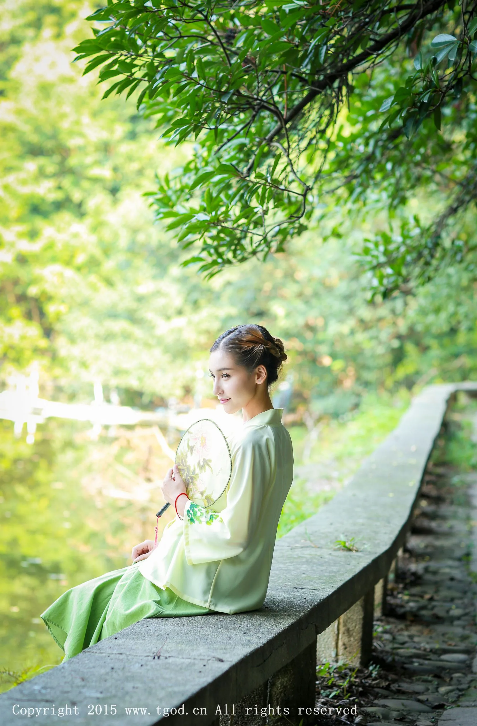 [TGOD đề cử Nữ thần] Nữ thần băng giá - Vẻ đẹp tươi tắn và cổ điển trong bộ ảnh Hanfu - 6